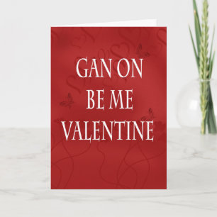 Kaart van Valentijn van Geordie de Moderne -