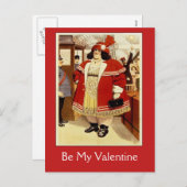 Kaart van Valentijn van het Poster van het Circus (Voorkant / Achterkant)