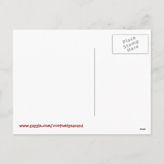 Kaart van Valentijn van het Poster van het Circus (Achterkant)