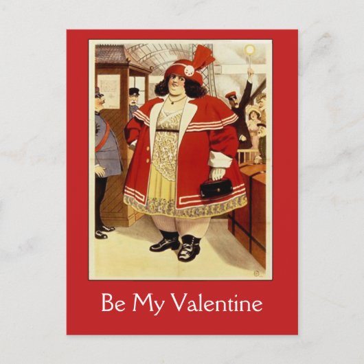 Kaart van Valentijn van het Poster van het Circus (Voorkant)