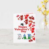 Kaart van valentijns voor vaders (Djibouti) (Gele Bloem)