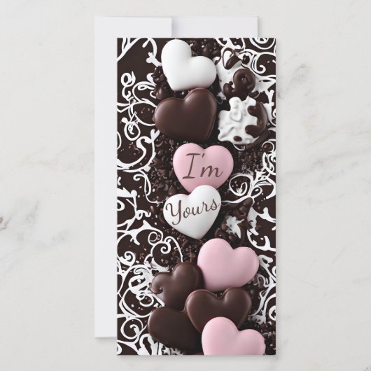  Kaart van Valentijnse hartverwarmde (Voorkant)