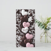  Kaart van Valentijnse hartverwarmde (Staand voorkant)