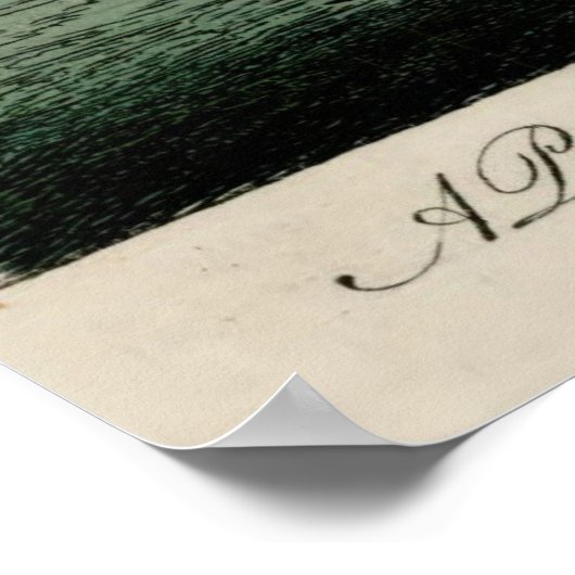  kaart van Valletta Malta (1794) Poster (Hoek)