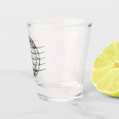 Kaart van Vanuatu, poststempel Shot Glas (Rechts)