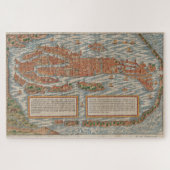 kaart van Venetië (1550) Legpuzzel (Horizontaal)