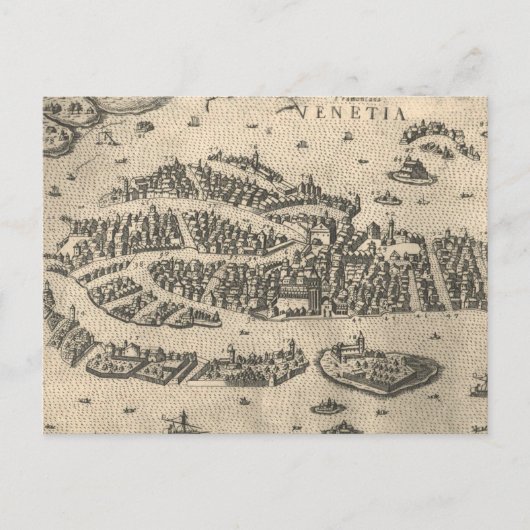 kaart van Venetië (1573) (Voorkant)