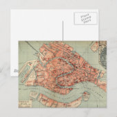  kaart van Venetië (1920) (Voorkant / Achterkant)