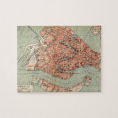  kaart van Venetië (1920) Legpuzzel (Horizontaal)