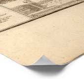 Kaart van Venetië door Nicolas de Fer 1725 Poster (Hoek)