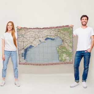 Kaart van Venetië, Italië Deken