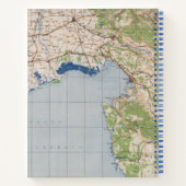 Kaart van Venetië, Italië Notitieboek (Achterkant)