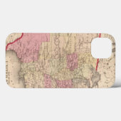 Kaart van Verenigde Staten 5 Case-Mate iPhone Case (Achterkant (horizontaal))