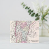 kaart van Vermont (1855) (Staand voorkant)