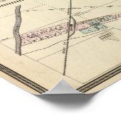 Kaart van Vernon County, Arcadia en Viroqua Poster (Hoek)