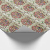 Kaart van verpakkingspapier van Jerusalem Cadeaupapier (Hoek)