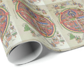 Kaart van verpakkingspapier van Jerusalem Cadeaupapier (Rol Hoek)