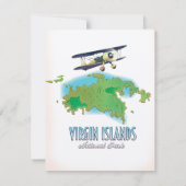 Kaart van Virgin Islands National Park (Achterkant)