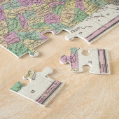kaart van Virginia (1827) Legpuzzel (Zijkant)