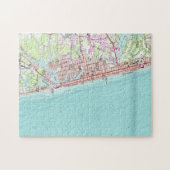  kaart van Virginia Beach (1965) Legpuzzel (Horizontaal)