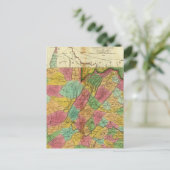 Kaart van Virginia en Maryland (Staand voorkant)