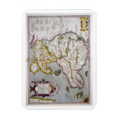 Kaart van Wales, gepubliceerd onder c.1630 (handge Magneet (Verticaal)