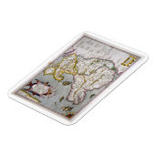 Kaart van Wales, gepubliceerd onder c.1630 (handge Magneet (Linkerzijde)