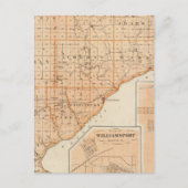 Kaart van Warren County met Plan West-Libanon (Voorkant)