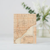 Kaart van Warren County met Plan West-Libanon (Staand voorkant)