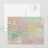 Kaart van Waseca, Minnesota (Voorkant / Achterkant)