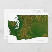 Kaart van Washington 3 (Voorkant / Achterkant)