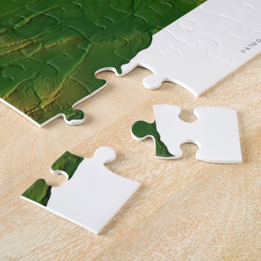 Kaart van Washington 3 Legpuzzel (Zijkant)