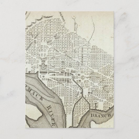  Kaart van Washington D.C. (1794) (Voorkant)