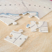  Kaart van Washington D.C. (1864) Legpuzzel (Zijkant)