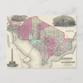  Kaart van Washington D.C. (1866) (Voorkant)