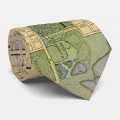  Kaart van Washington D.C. (1905) Stropdas (Opgerold)