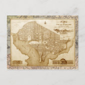  kaart van Washington D.C. (ca. 1818) (Voorkant)