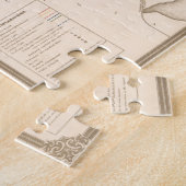  kaart van Washington DC (1876) Legpuzzel (Zijkant)