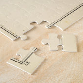  kaart van Waterbury CT (1893) Legpuzzel (Zijkant)