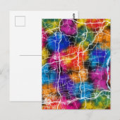 Kaart van Weinan China (Voorkant / Achterkant)