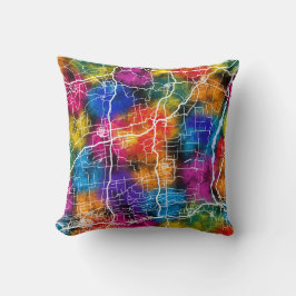 Kaart van Weinan China Kussen