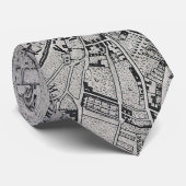 kaart van Wenen (1780) Stropdas (Opgerold)