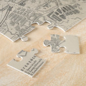 kaart van Wenen (1877) Legpuzzel (Zijkant)