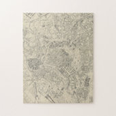 kaart van Wenen (1877) Legpuzzel (Verticaal)