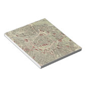  kaart van Wenen (1883) Notitieblok (Schuin)