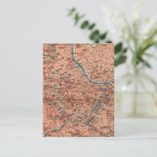  kaart van Wenen (1920) (Staand voorkant)