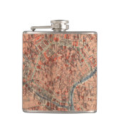  kaart van Wenen (1920) Heupfles (Voorkant)