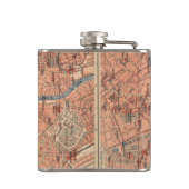  kaart van Wenen (1920) Heupfles (Achterkant)