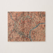  kaart van Wenen (1920) Legpuzzel (Horizontaal)