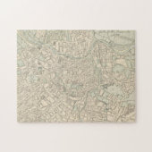  kaart van Wenen Oostenrijk (1901) Legpuzzel (Horizontaal)